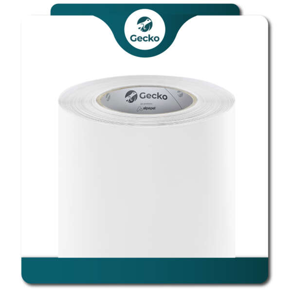 Vinilo Blanco Reverso Gris