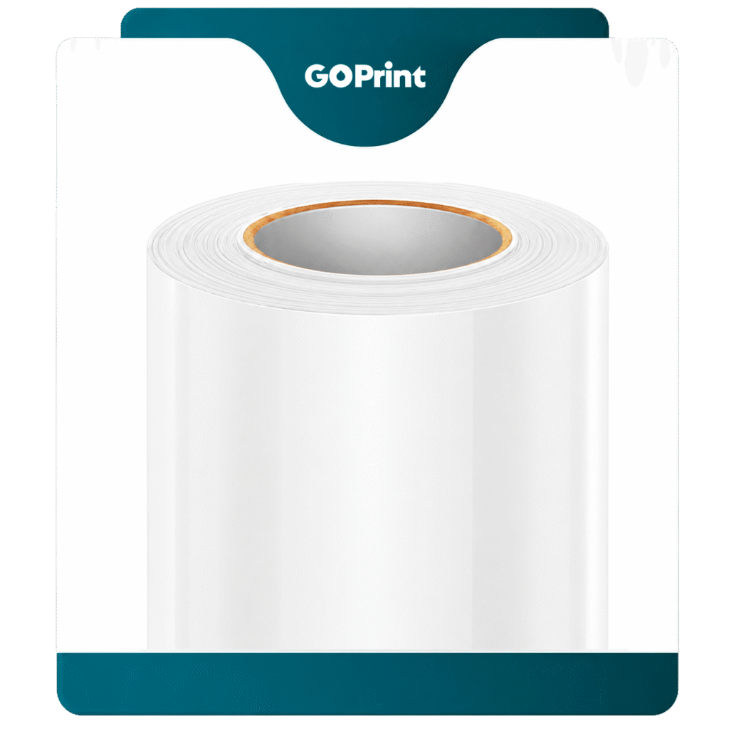 Go Print Vinilo Blanco Brillante