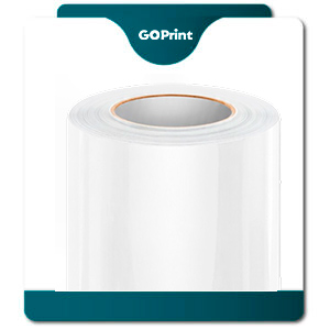 Go print vinilo blanco brillante